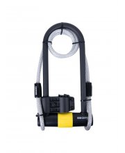 Oxford Magnum Duo U-Lock with Bracket & Cable at JTS Biker Clothing